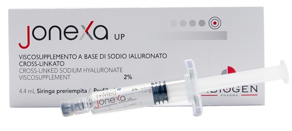 JONEXA UP SIRINGA INTRA-ARTICOLARE SODIO IALURONATO CROSS-LINKATO 2% 4,4 ML - pharmaluna