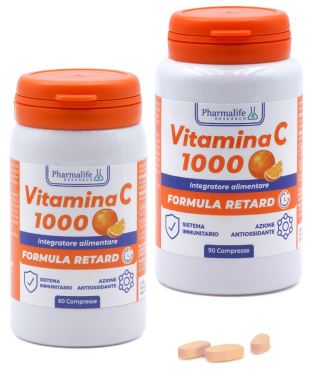 VITAMINA C 1000 60 COMPRESSE - pharmaluna