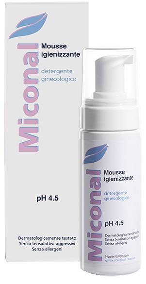 MICONAL MOUSSE IGIENIZZANTE 150 ML - pharmaluna