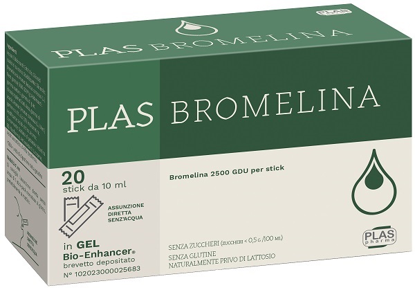 PLAS BROMELINA 20 STICK PACK - pharmaluna