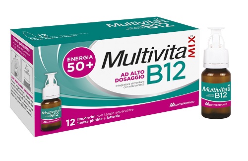 MULTIVITAMIX B12 12 FLACONCINI - pharmaluna