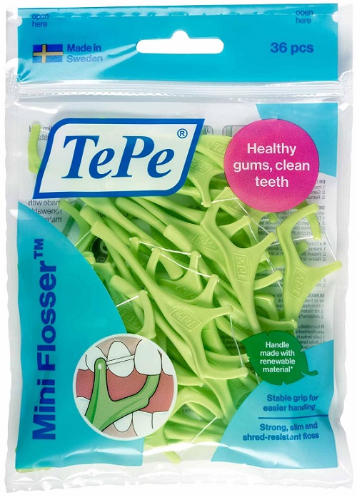 TEPE MINI FLOSSER 36 PEZZI - pharmaluna
