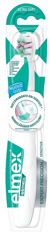ELMEX EXPERT PRECISION SENSITIVE SPAZZOLINO - pharmaluna