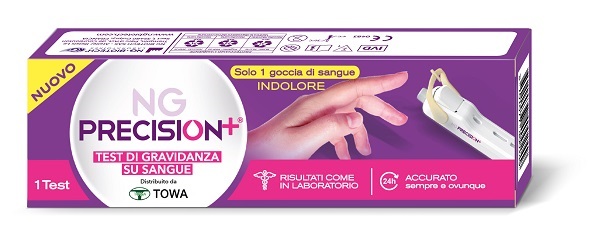 TEST DI GRAVIDANZA SU SANGUE NG PRECISION+ - pharmaluna