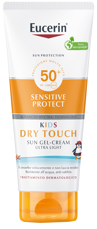 EUCERIN SUN KIDS DRY TOUCH GEL CREAM SPF50+ 200 ML - pharmaluna