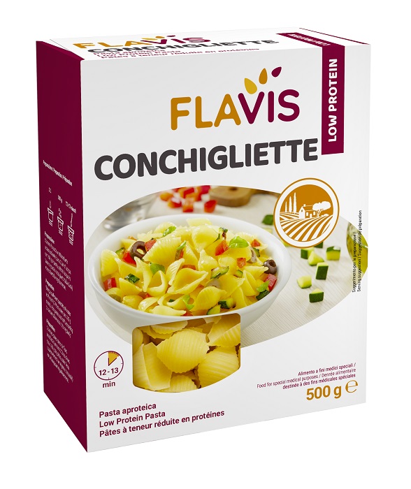 FLAVIS CONCHIGLIETTE APROTEICHE 500 G - pharmaluna