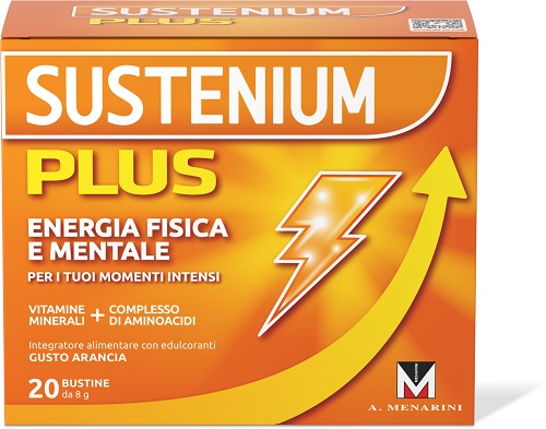SUSTENIUM PLUS ARANCIA 20 BUSTINE - pharmaluna