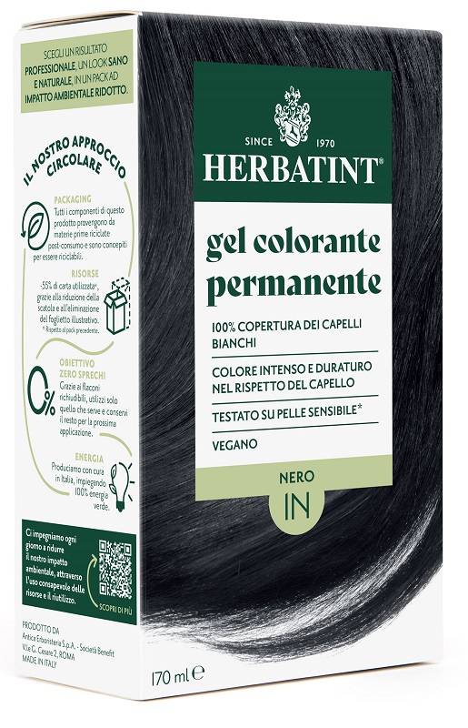 HERBATINT 1N NERO 170 ML - pharmaluna