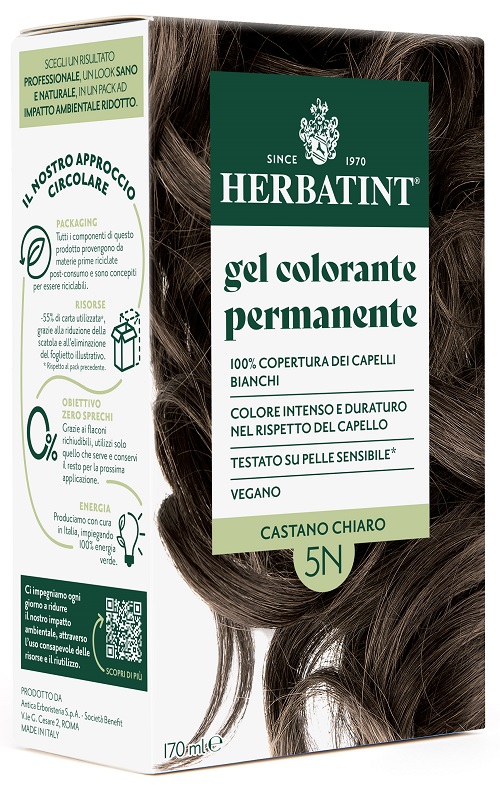 HERBATINT 5N CASTANO CHIARO 170 ML - pharmaluna