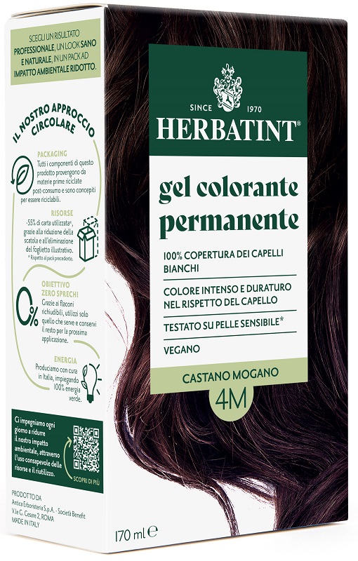 HERBATINT 4M CASTANO MOGANO 170 ML - pharmaluna