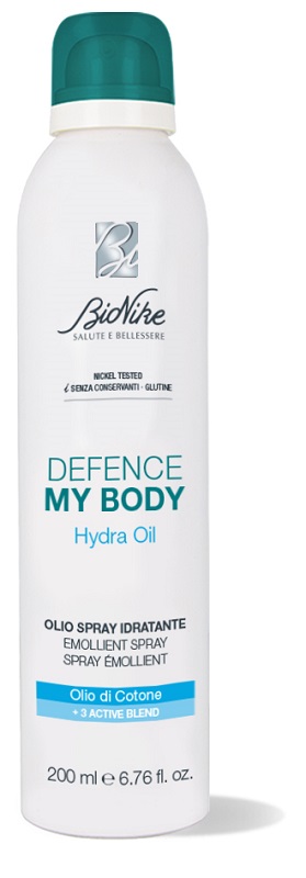 DEFENCE MY BODY HYDRAOIL OLIO SPRAY IDRATANTE 200 ML - pharmaluna