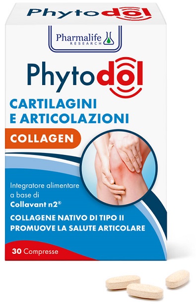 PHYTODOL CARTILAGINI ARTICOLAZIONI COLLAGEN 30 COMPRESSE - pharmaluna