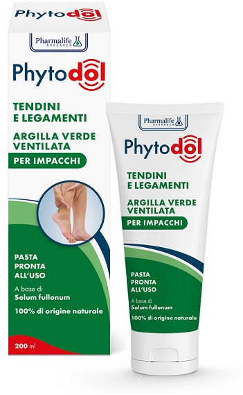 PHYTODOL TENDINI E LEGAMENTI ARGILLA VERDE VENTILATA 200 ML - pharmaluna