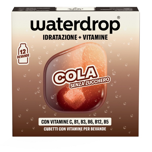 WATERDROP MICRODRINK COLA 12 CUBETTI - pharmaluna