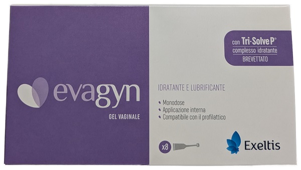 EVAGYN GEL VAGINALE 8 TUBETTI MONODOSE DA 5 ML - pharmaluna