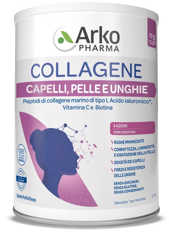 COLLAGENE CAPELLI PELLE UNGHIE 260 G - pharmaluna