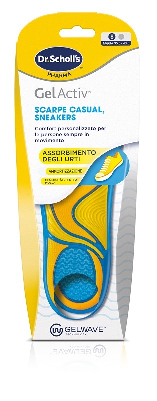 SCHOLL GELACTIV SCARPE CASUAL SNICKERS MISURA SMALL NUOVA SERIE 2025 1 PAIO - pharmaluna
