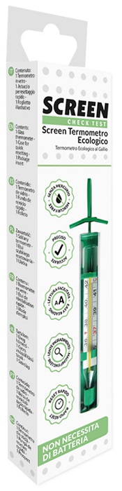 TERMOMETRO ECOLOGICO SCREEN - pharmaluna