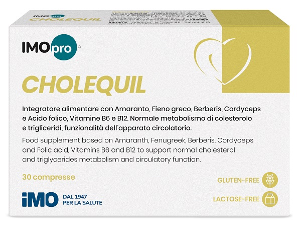 IMOPRO CHOLEQUIL 30 COMPRESSE NUOVA FORMULAZIONE - pharmaluna