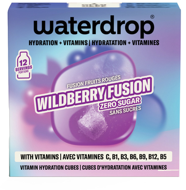 WATERDROP WILDBERRY FUSION 12 CUBETTI - pharmaluna