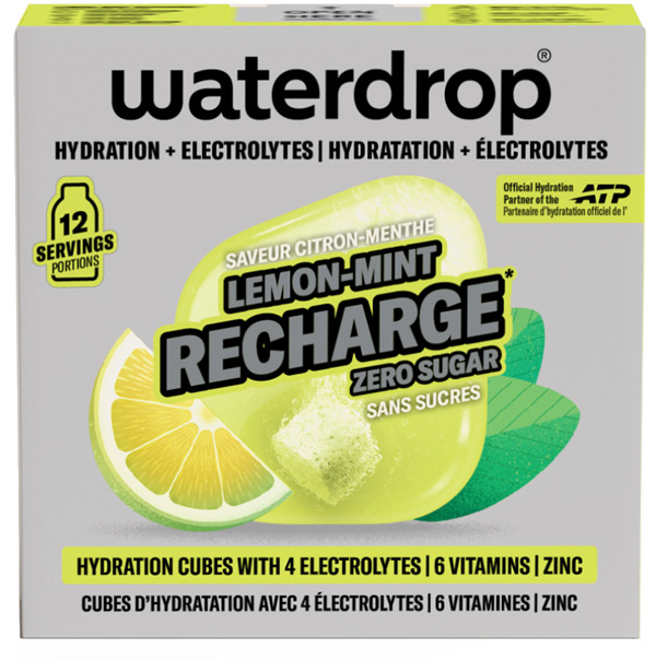WATERDROP MICROLYTE LIMOME MENTA 12 CUBETTI - pharmaluna