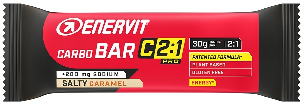 ENERVIT C2:1 PRO CARBO SODIO SALTY CARAMEL 45 G GLUTEN FREE - pharmaluna